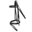 Schockemohle Dortmund Flash Training Bridle - Black/Cream/Silver