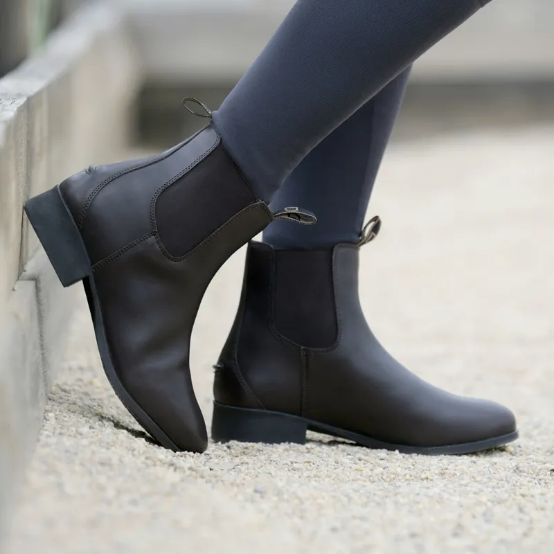 Dublin Foundation II Junior Jodhpur Boots - Brown-3
