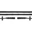 Schockemohle Durasoft Rolled Grip Reins - Black/Silver
