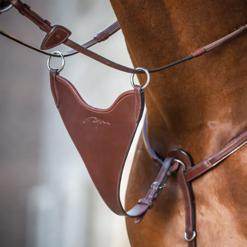 Dy'on New English Hard Bib Martingale Attachment - Black-1
