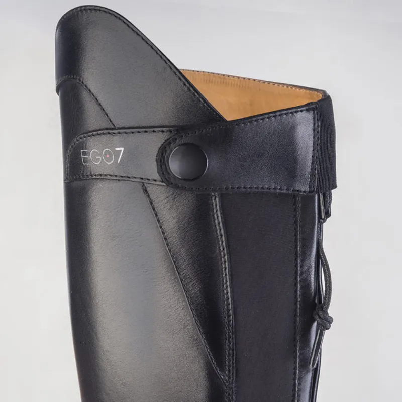 EGO7 Orion Laced Tall Riding Boots - Small Calf - Black-3