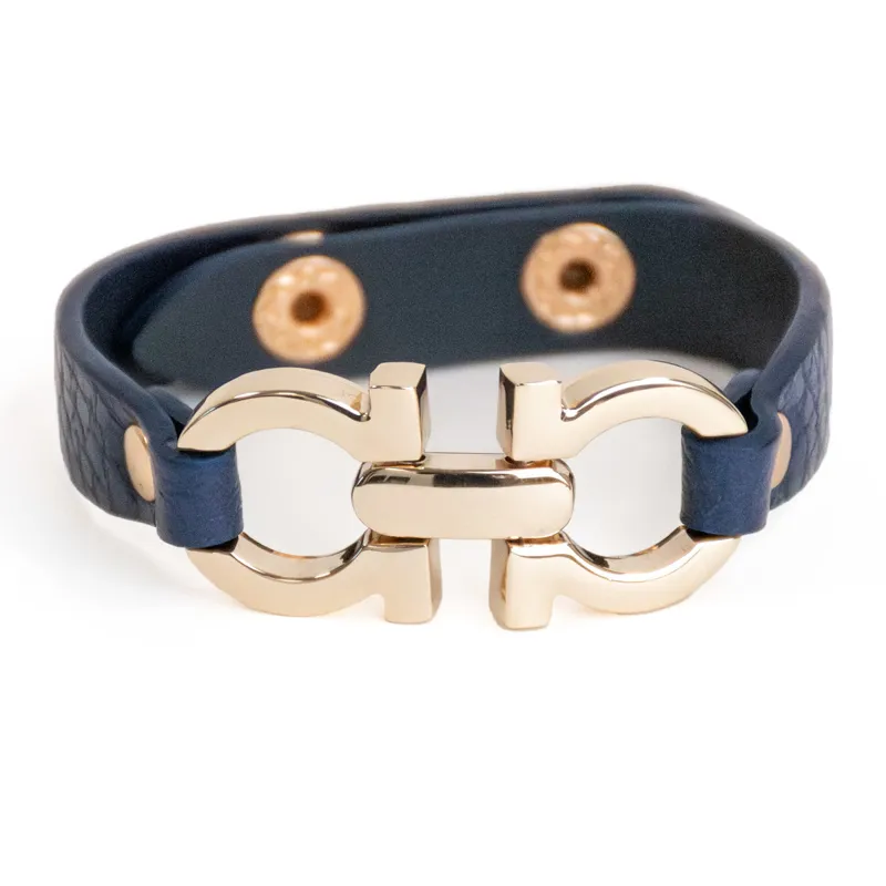 Elico D-Ring Bit Bracelet - Navy