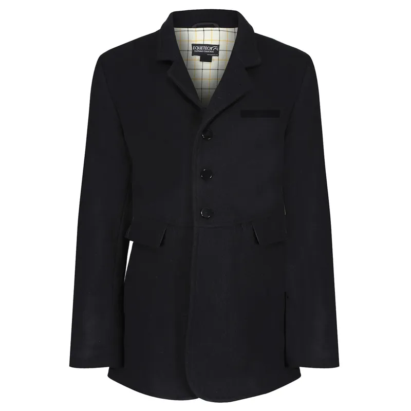 Equetech Hunt Wool Frock Mens Coat - Black