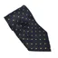 Equetech Polka Dot Junior Show Tie - Navy/Gold