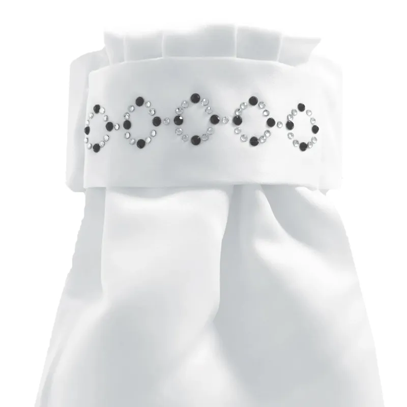 Equetech Deluxe Ready Tied Stock - Zodiac/White