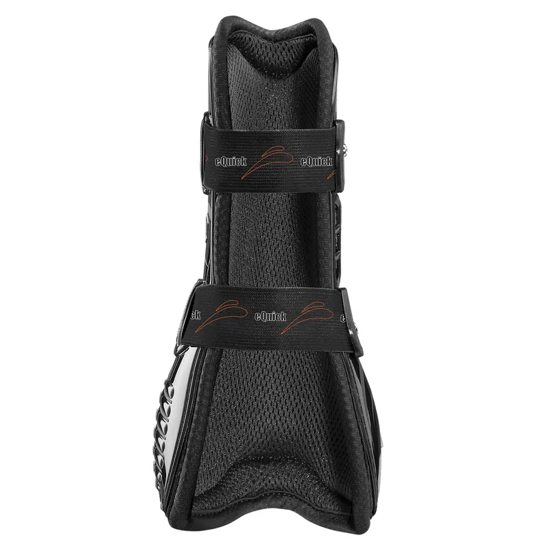 eQuick eAirshock Front Tendon Boots - Legend Black-2