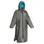 EQUIDRY Original Thick Fleece Lined Junior Jacket - Charcoal/Turquoise