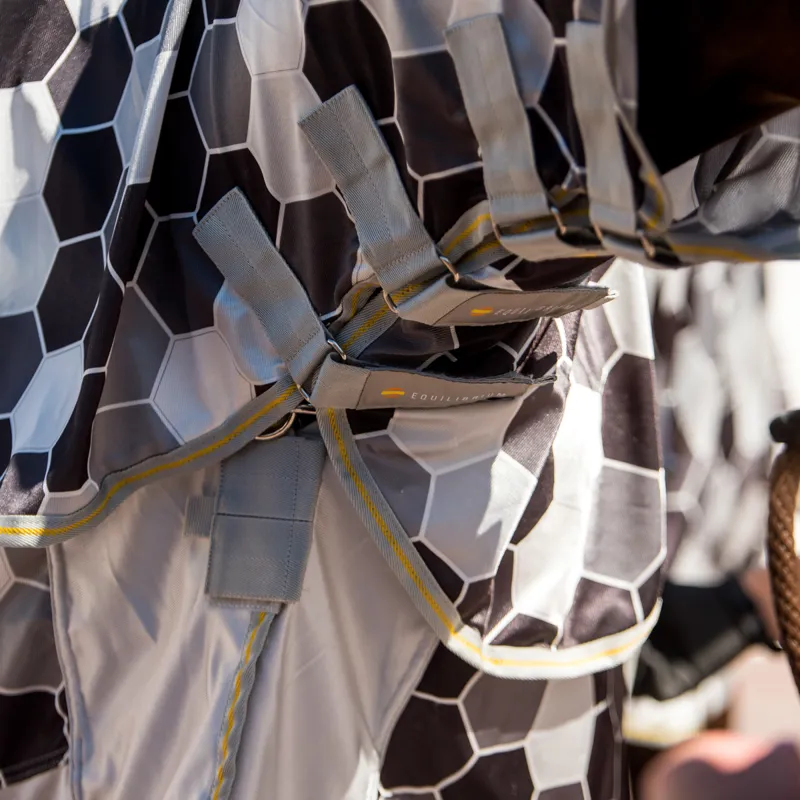 Equilibrium Field Relief Combo Neck Fly Rug - Hexagon Grey-2