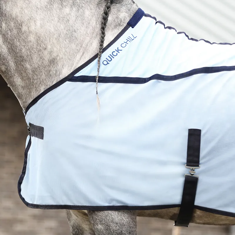 Equilibrium Quick Chill V1 Cooling Rug - Light Blue-4