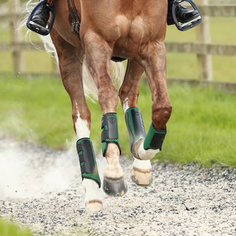Equilibrium Tri-Zone Impact Sport Hind Boots - Hunter Green-1