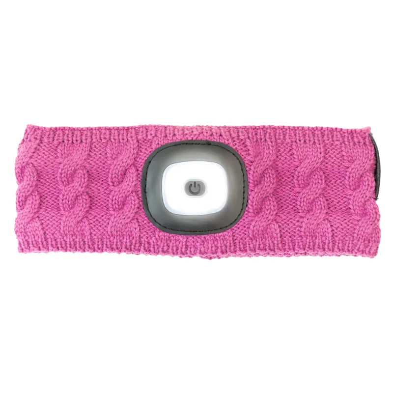 Equi Light Head Torch Junior Headband - Pink Pop