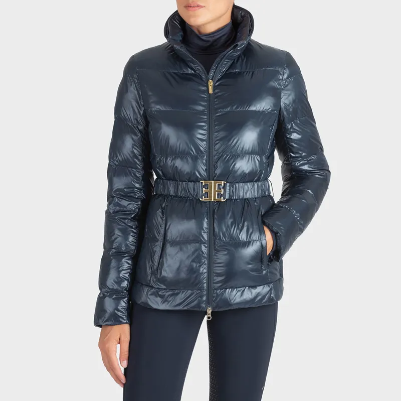 Equiline Elmae Ladies Padded Jacket - Blue