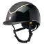 Charles Owen EQx Kylo MIPS Sparkly Riding Hat - Black Gloss/Rose Gold