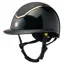 Charles Owen EQx Kylo MIPS Sparkly Wide Peak Hat - Black Gloss/Rose