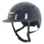 Evoke Callisto Wide Peak Riding Hat - Navy Metallic/Chrome