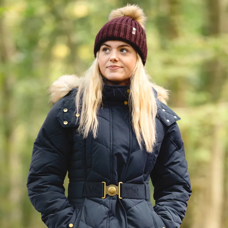 Fairfax and Favor Charlotte Ladies Eco-Fill Quilted Jacket - Navy-6