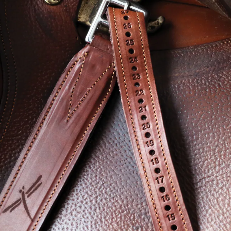 Freejump Classic Wide Stirrup Leathers - Black-1