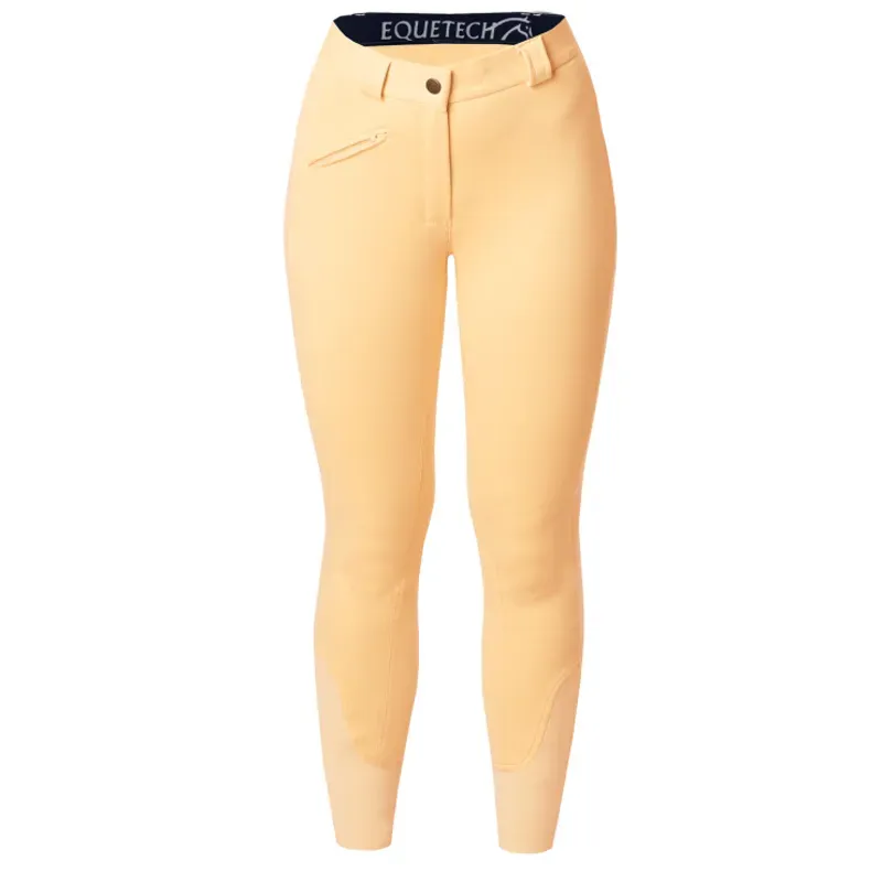Equetech Grip Full Seat Womens Competition Breeches - Canary