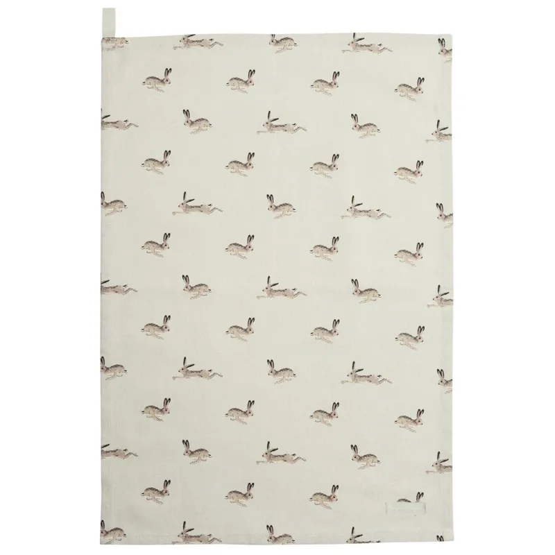 Sophie Allport Tea Towel - Hare
