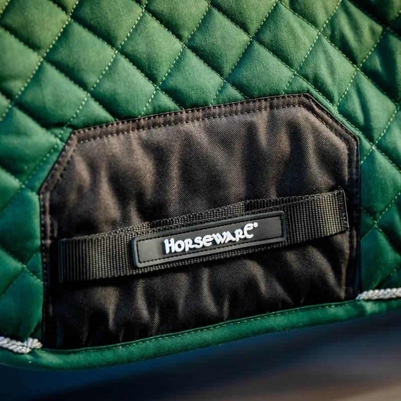 Horseware Signature Dressage Saddlecloth - Hunter Green-1