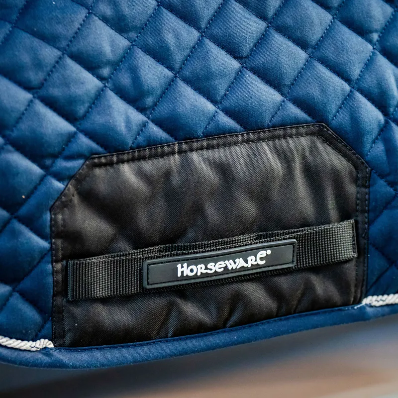Horseware Signature Dressage Saddlecloth - Navy-2