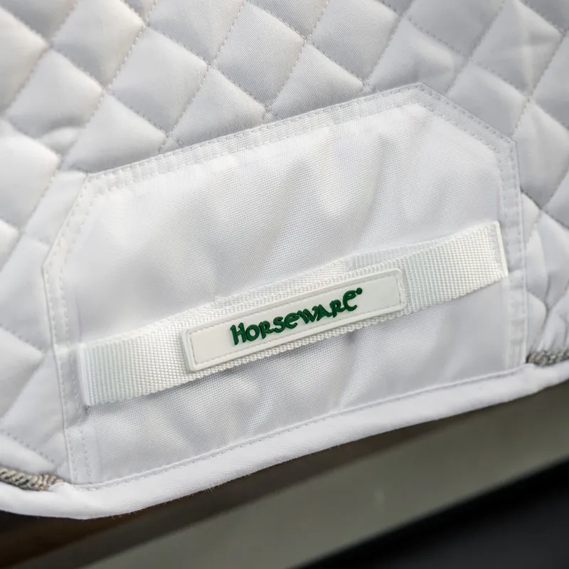 Horseware Signature Jumping Saddlecloth - White-1
