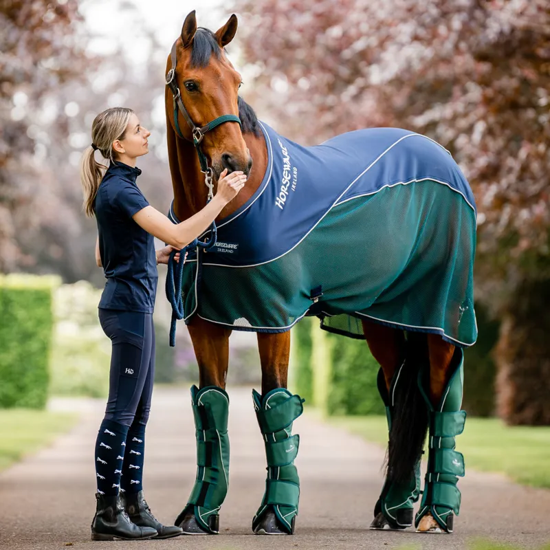Horseware Signature Travel Boots - Hunter Green-4