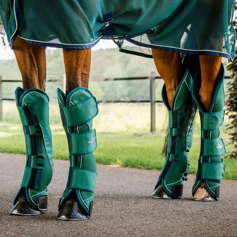 Horseware Signature Travel Boots - Hunter Green