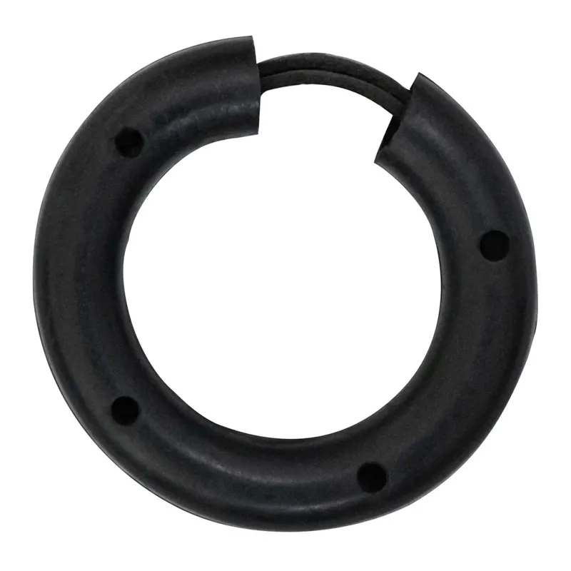 Hy Equestrian Fetlock Ring Sausage Boot with Strap - Black
