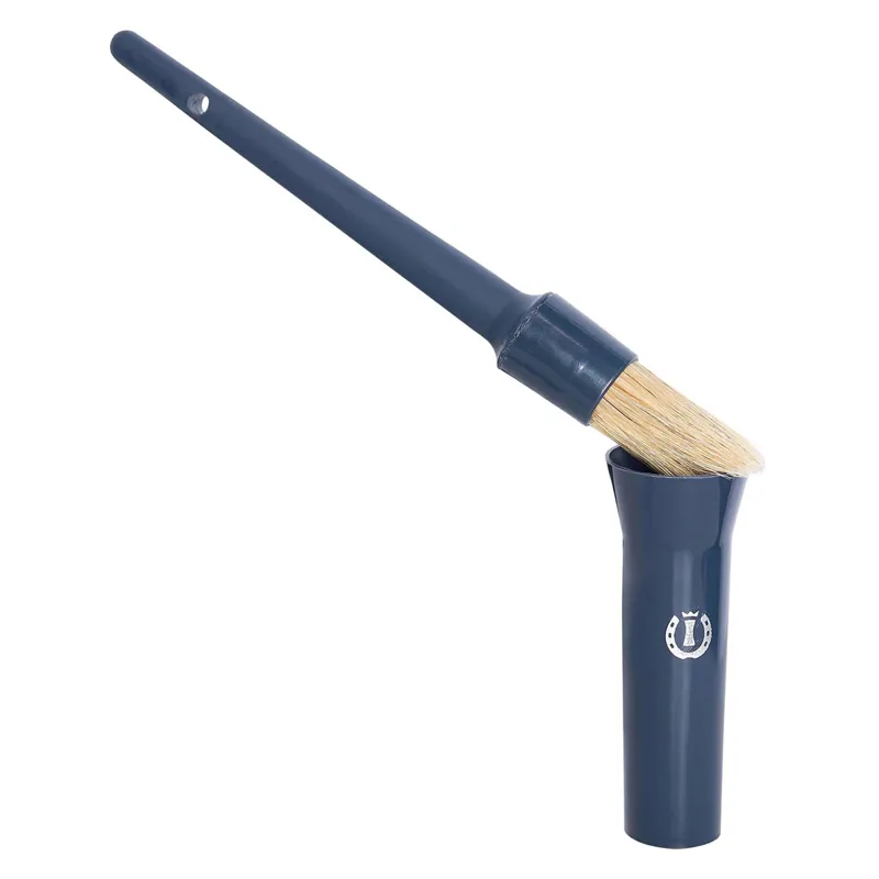 Imperial Riding Hoof Oil Brush with Lid - Navy