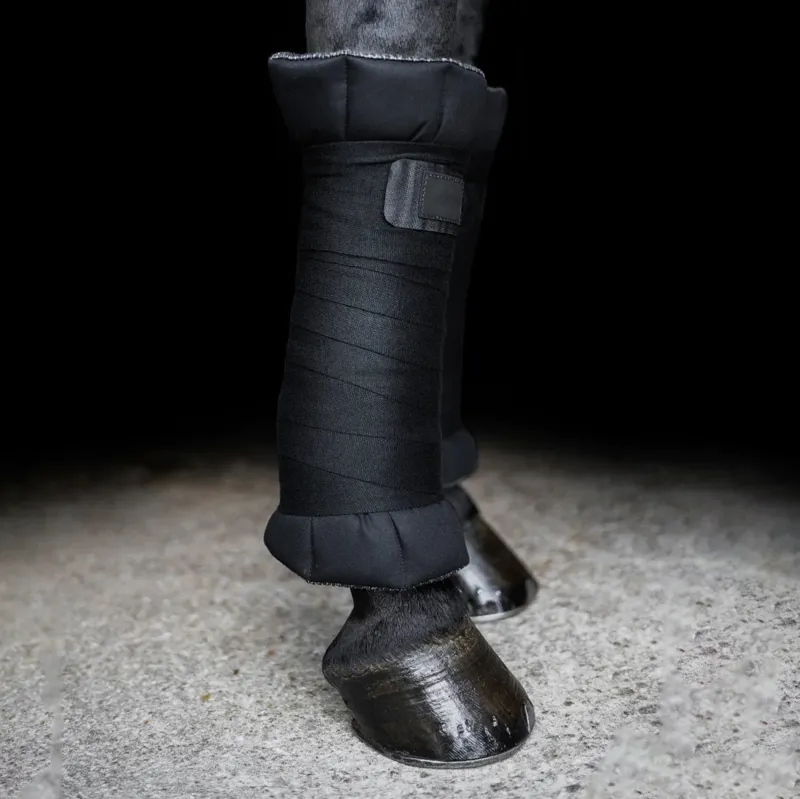 Incrediwear Equine Circulation Standing Wraps - Black-3