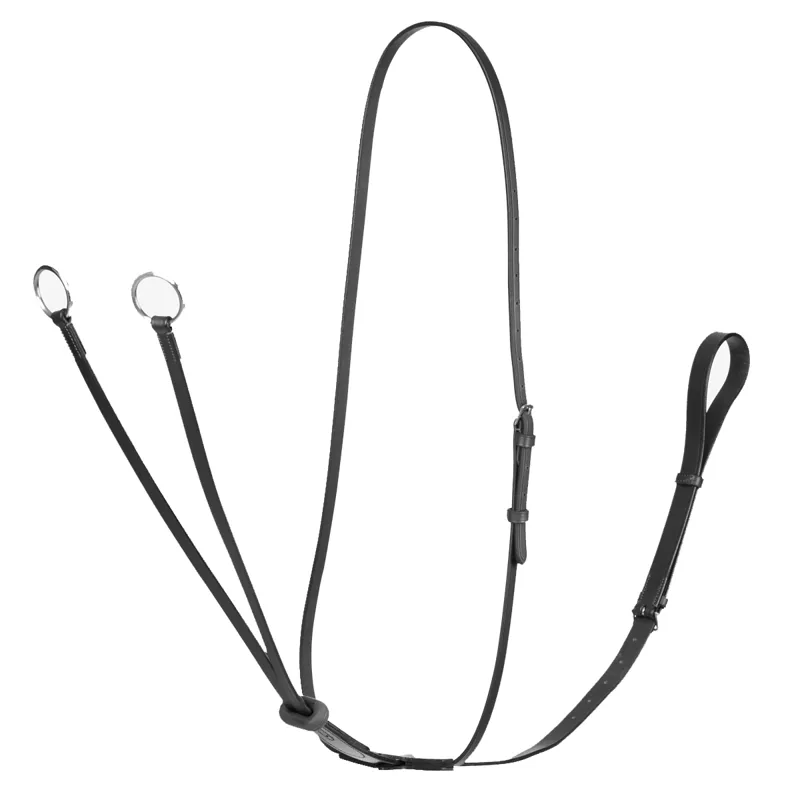 LeMieux Arika Running Martingale - Brown/Silver