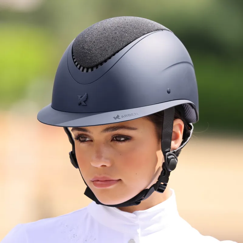 Karben Lia Ellipse Riding Hat - Navy -5