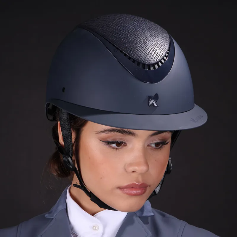 Karben Lorah Ellipse Riding Hat - Navy-5
