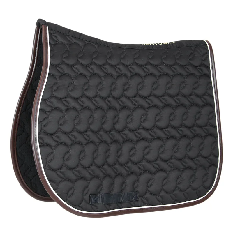 Kentucky Saddlecloth - Black/White/Brown