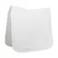 Kentucky 3D Logo Plaited Dressage Saddlecloth - White