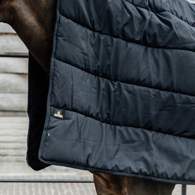 Kentucky 300g Horse Duvet Stable Rug - Black-1
