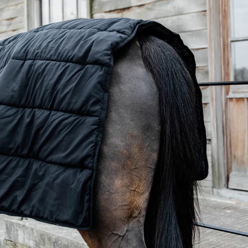 Kentucky 300g Horse Duvet Stable Rug - Black-3