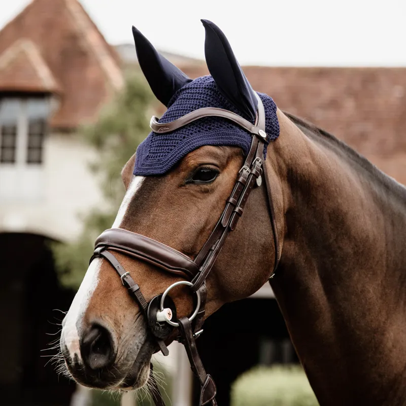 Kentucky Wellington Fly Veil - Dark Navy-1