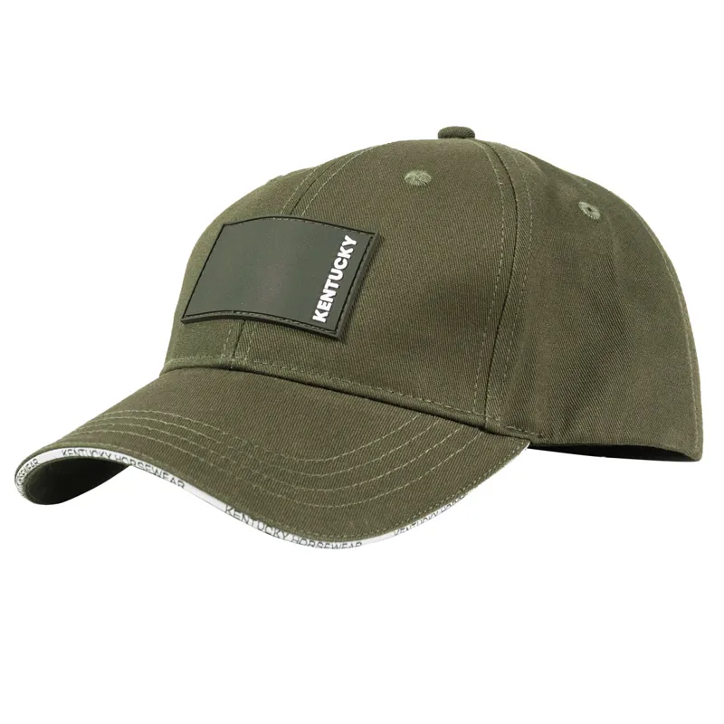 Kentucky Rubber Logo Baseball Cap - Dark Green