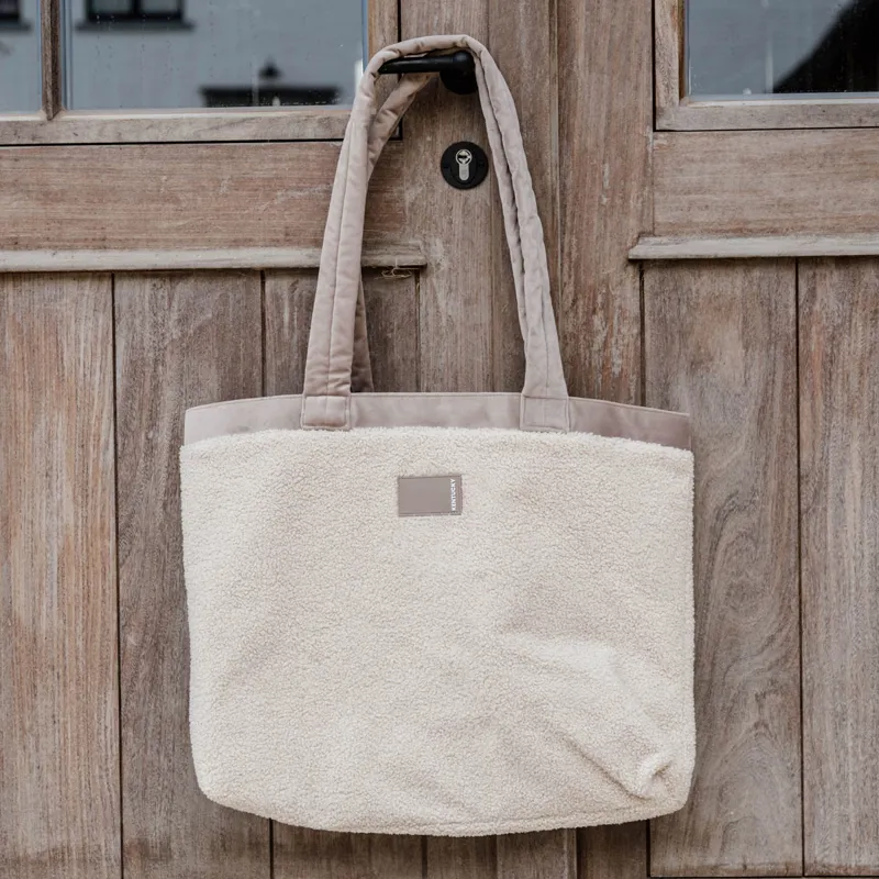 Kentucky Teddy Fleece Bag - Beige