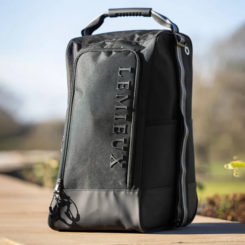 LeMieux Elite Pro Wellington Boot Bag - Black-1