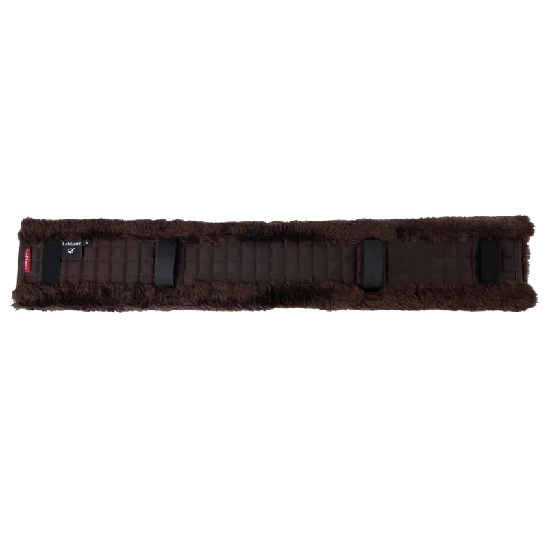 LeMieux Simuwool GP Girth Cover - Brown/Brown