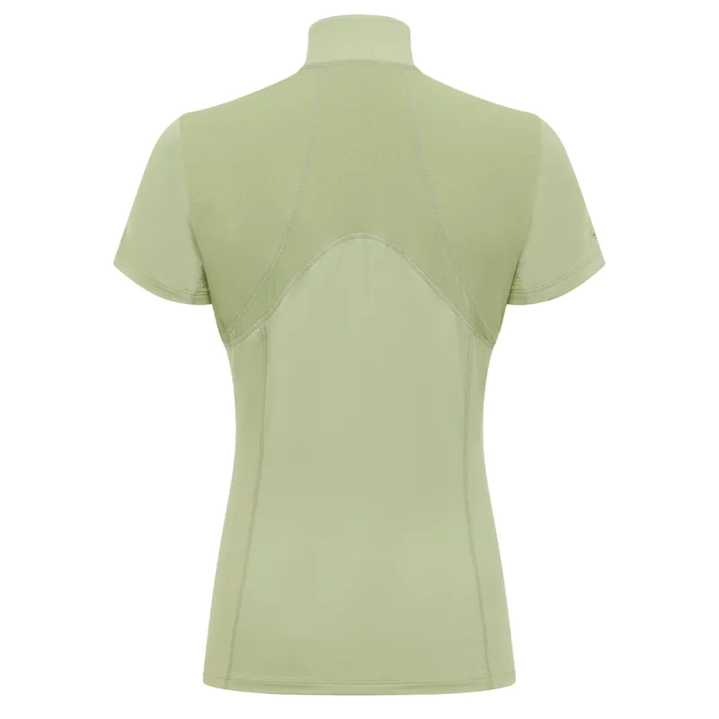 LeMieux Mia Mesh Ladies Short Sleeve Base Layer - Fern - UK18-1