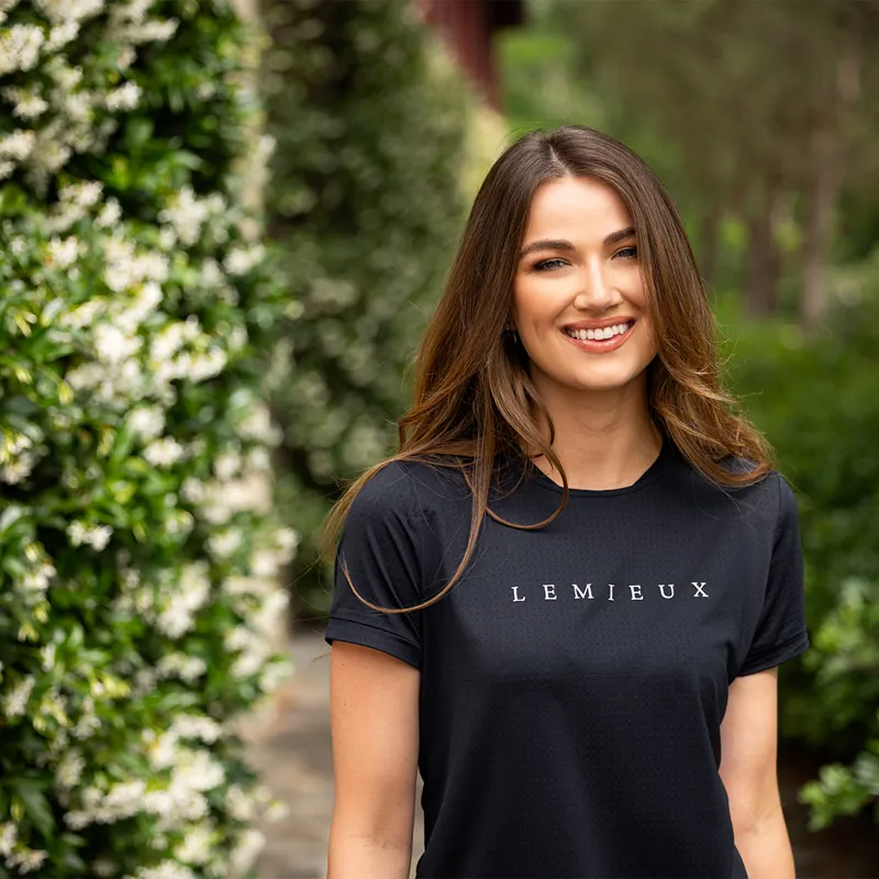 LeMieux Sports Womens  T-Shirt - Black-9