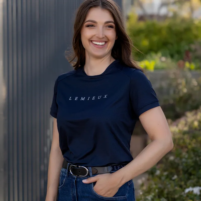 LeMieux Sports Womens T-Shirt - Navy-7