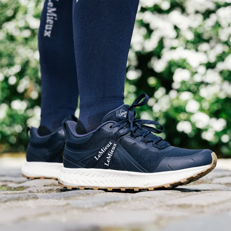 LeMieux Trax Waterproof Trainers - Navy-5