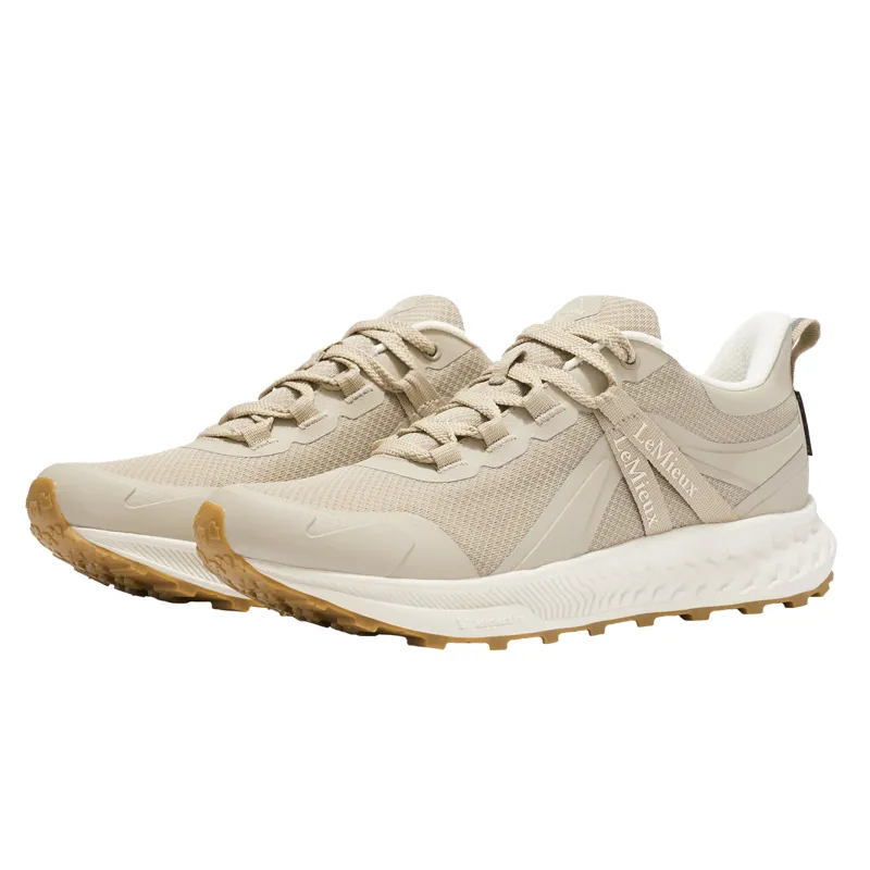LeMieux Trax Waterproof Trainers - Stone-1