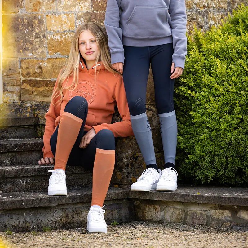 LeMieux Young Rider Hannah Junior Pop-Over Hoodie - Apricot-7