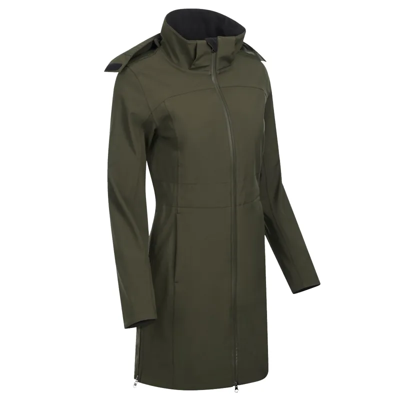 LeMieux Maisie Ladies Lightweight Long Riding Jacket - Forest